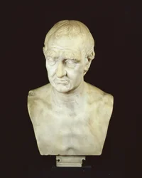 Porträtbüste von Jonathan Swift (1667-1745) ca. 1752